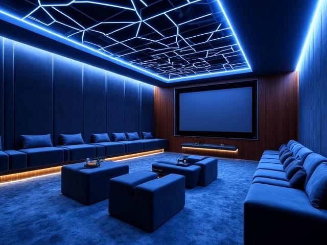 高級感溢れるカラオケラウンジの内装