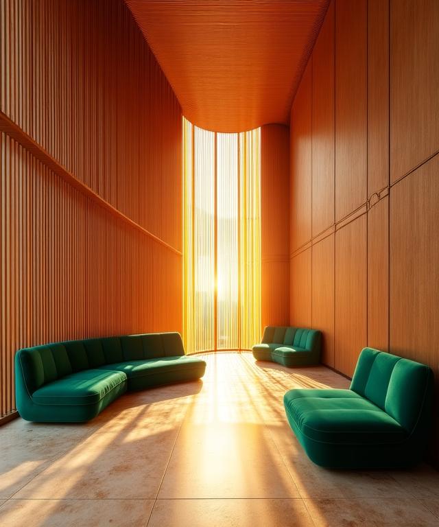 洗練されたブティックホテルの内装デザイン