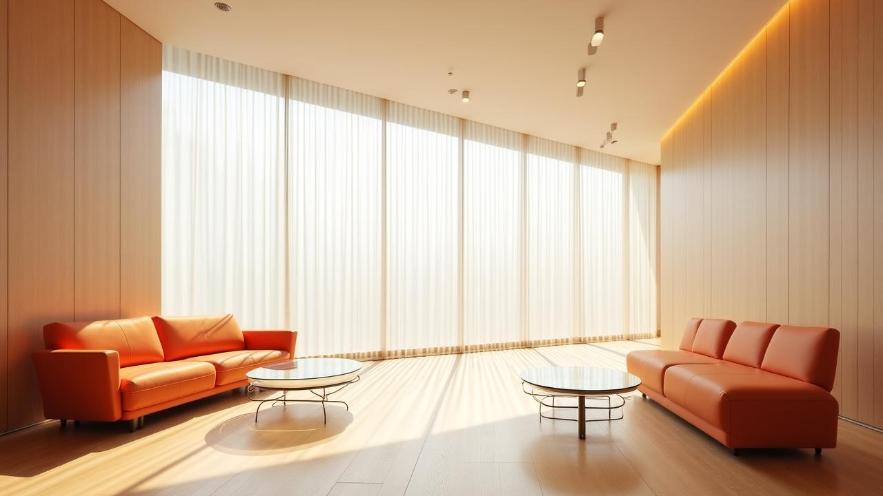 清潔感のあるモダンな歯科クリニックの待合室